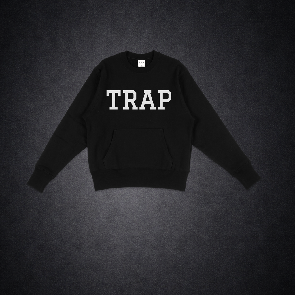 TRAP ORIGINAL POCKET CREWNECK SWEATER